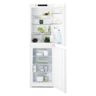 Electrolux, LNT7NF18S5, Tall 50-50 Integrated Fridge Freezer in White Main Image