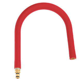 Grohe, 30321DG0, Essence GrohFlexx Kitchen Hose in Red