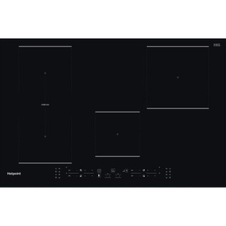 Hotpoint TB3977BBF 77cm 4 Zone Induction Hob - Black Main Image