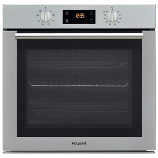 Hotpoint SA4544CIX Built In Electric Single Fan Oven - Stainless Steel Main Image