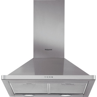 Hotpoint PHPN6.5FLMX1 60cm Cooker Hood - Stainless Steel Main Image