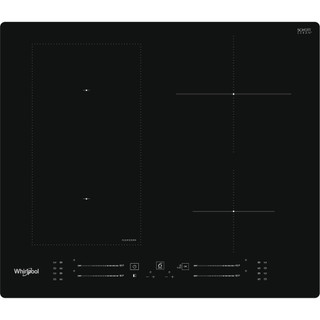 Whirlpool WLS7960NE 60cm 4 Zone Induction Hob - Black Main Image