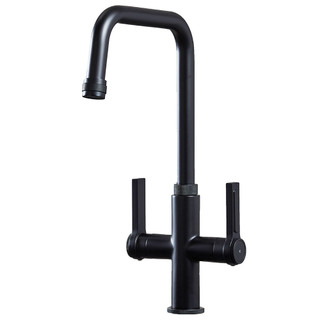 iivela CONZA/BK Monobloc Kitchen Tap - Black 7206 Main Image