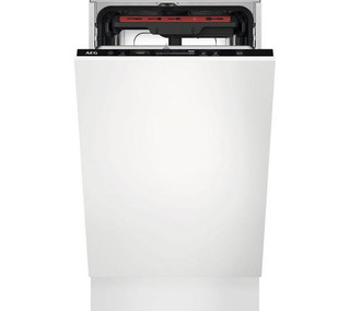 AEG FSE72507P Integrated Satteliteclean 10 place 45cm Dishwasher - White Main Image