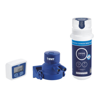 Grohe 41136000 Blue Activated Carbon Filter Starter Set - White Main Image