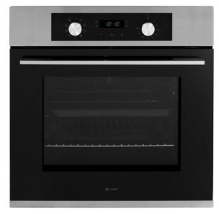 Caple C2237 Single Oven Main product image showing its black and stainless steel design