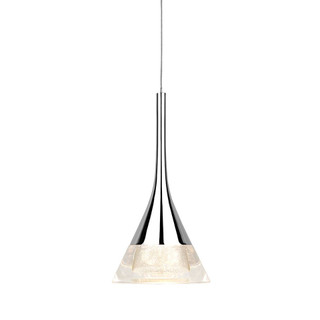 Sensio SE32101W0 Zirconia Zirconia Round Crushed Crystal Pendant Light Warm White - Warm White Main 