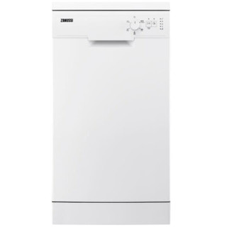 Zanussi ZSFN121W1 Freestanding 45cm 9 place Dishwasher - White Main Image