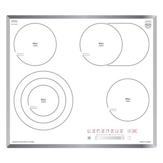 Kaiser KCT6715FW Grand Chef 59cm Ceramic Hob - White Main Image