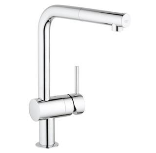 Grohe, 32168000, Minta L Spout, Single Lever Pull Out Kitchen Tap
