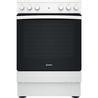 Indesit IS67V5KHW/UK 60cm Freestanding Electric Cooker - White Main Image