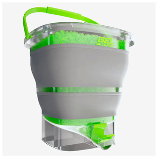 Gel Blaster GELLET DEPOT Semi Transparent Hydrator & Speed Loader - Grey & Green Main Image