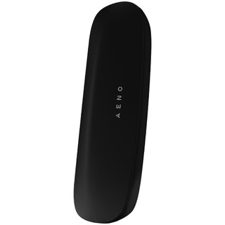 Aeno Electric Toothbrush Travelcase main product image showing its oval shape in black