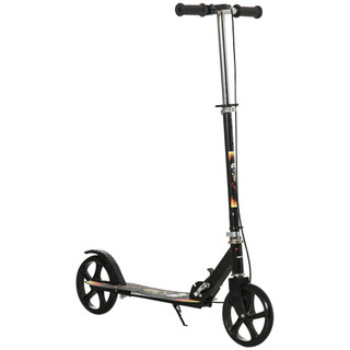 Homcom Foldable Kick Scooter for Kids with Adjustable Height, Brake, Big Wheels