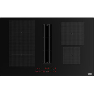 Franke FMA/8381/R/HI Maris FMA 8381R HI Induction Hob with Downdraft Extractor - Black Product Image
