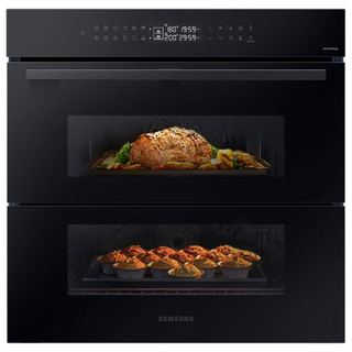 Samsung NV7B43205AK/U4 Bespoke Series 4 Catalytic Cleaning Smart Oven With Dual Cook Technology - Bl