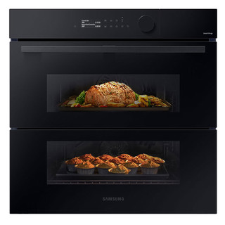 Samsung NV7B5775XAK/U4 Bespoke Series 5 Smart Oven With Dual Cook Technology and Steam Assist Cookin