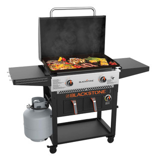 Blackstone 257-1785 1785 Blackstone Griddle Plus 28" 2 Drawer Air Fryer Griddle - Black Product Imag