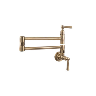 Caple BAN/AB Banwell Pot & Pan Filler Kitchen Tap - Antique Brass Product Image