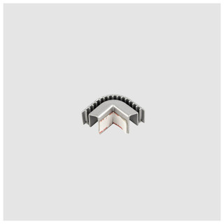 Sensio SE100039A0 Edge External Corner Connector - Aluminium Product Image