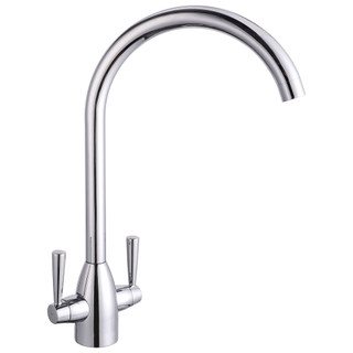 Reginox MESACH Dual Lever Kitchen Tap - Chrome Product Image