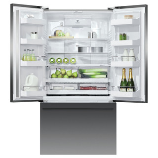 Fisher & Paykel RF540ADUB7 Series 7 569L French Door Fridge Freezer with Ice & Water Dispenser - Bla