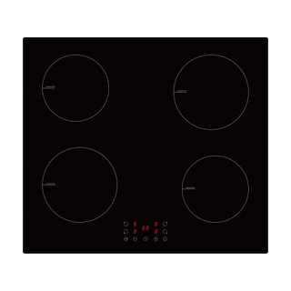Lifestyle LSIH60TCP 60cm 4 Zone Touch Control Induction Hob with 13A Plug - Black Product Image