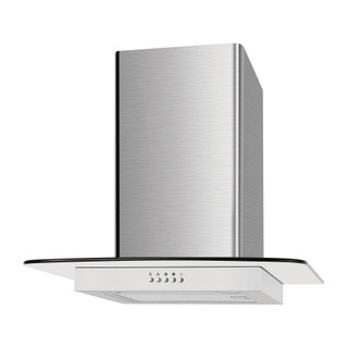 Lifestyle LSHDGF60S 60cm Flat Glass Chimney Cooker Hood - Stainless Steel Product Image
