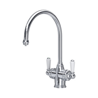 Perrin & Rowe 1437CPWPC Phoenician Dual Lever Filtration Tap WPC Levers - Chrome Product Image