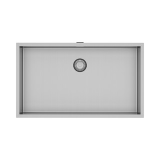 Perrin & Rowe 2671SS 710mm Undermount Stainless Steel Sink - Stainless Steel Product Image