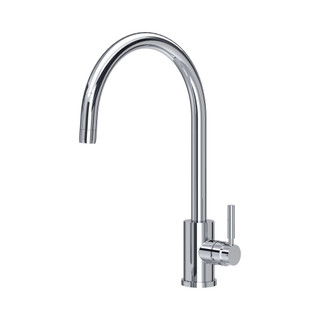 Perrin & Rowe 4912CP Juliet Single Lever Mono Mixer C Spout - Chrome Product Image