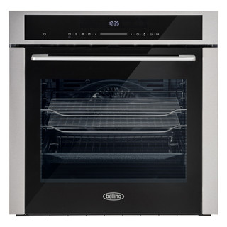 Belling BI603MFPYSS 444411401 Built In 60cm Pyrolytic Soft Close Single Oven - Stainless Steel Produ