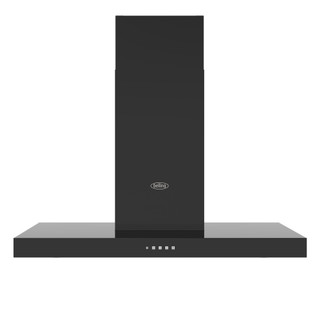 Belling CC110TCHIMBK 444411666 110cm Cookcentre T Shape Chimney Hood - Black Product Image