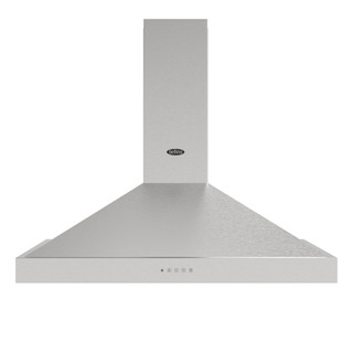 Belling CC90PYRCHIMSS 444411668 90cm Cookcentre Pyramid Chimney Hood - Stainless Steel Product Image