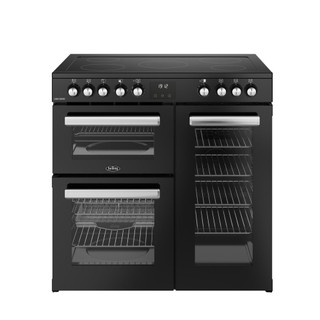 Belling CCRCA90E-BK 444411791 Cookcentre 90cm Ceramic Range Cooker - Black Product Image