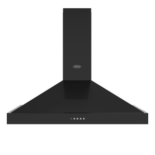 Belling FH90PYRCHIMBLK 444411671 90cm Farmhouse Pyramid Chimney Hood - Black Product Image