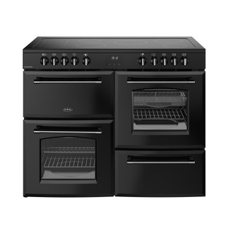 Belling FHRCA110E-BK 444411835 Farmhouse 110cm Ceramic Range Cooker - Black Product Image