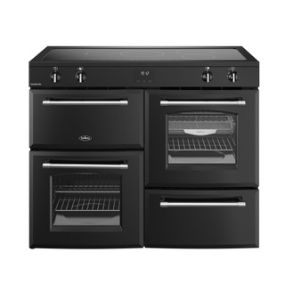 Belling FHRCA110EI-BK 444411841 Farmhouse 110cm Induction Range Cooker - Black Product Image