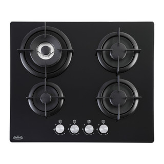 Belling GTG603RIBLK 444411637 60cm 4 Burner Gas Hob - Black Product Image