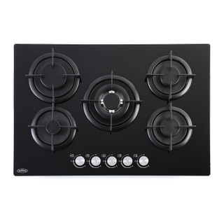 Belling GTG753RIBLK 444411640 75cm 5 Burner Gas Hob - Black Product Image