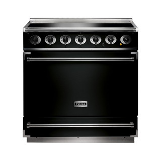 Falcon F900SEIBL/C-EU S 900 Induction Range Cooker - Black & Chrome Product Image