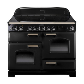 Rangemaster CDL110ECBL/B Classic Deluxe 110 Ceramic Range Cooker - Black Product Image