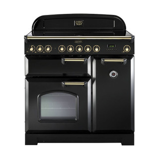 Rangemaster CDL90EIBL/B Classic Deluxe 90 Induction Range Cooker - Black Product Image