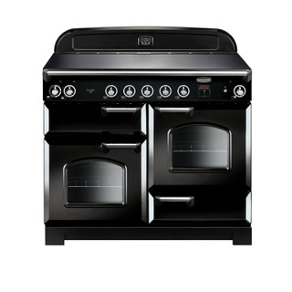 Rangemaster CLA110EIBL/C Classic 110 Induction Range Cooker - Black Product Image