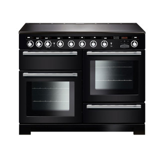 Rangemaster EDL110EIBL/C Encore Deluxe 110 Induction Range Cooker - Black Product Image