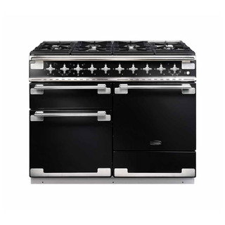 Rangemaster ELS110DFFGB/ Elise 110 Dual Fuel Range Cooker - Black Product Image