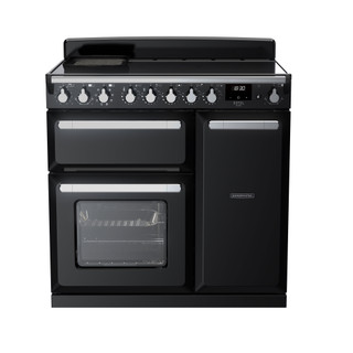 Rangemaster ESDL90EIPGBL/CM1 Estel Deluxe 90 Induction Range Cooker - Black Product Image