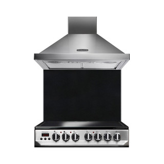 Rangemaster UNBSP60BL/BI 60cm Splashback - Black Product Image
