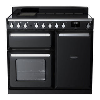 Rangemaster ESDL100EIPGBL/CM1 Estel Deluxe 100 Induction Range Cooker - Black Product Image