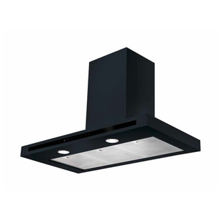Rangemaster HLTHDS100BL/ Hi-Lite 100cm Flat Cooker Hood - Black Product Image
